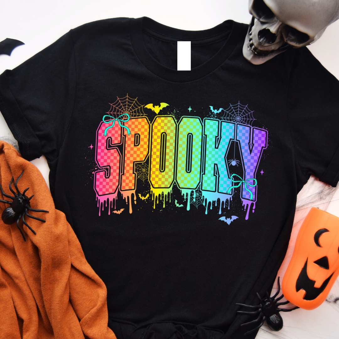 Neon Spooky Graphic Tee