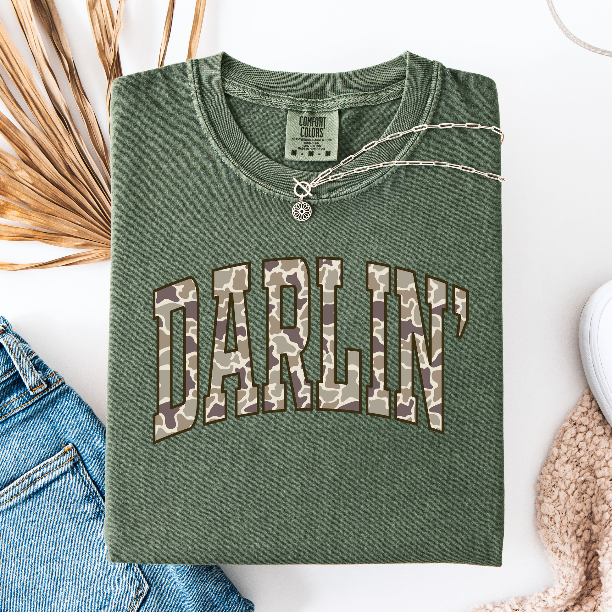 Camo Darlin Graphic Tee