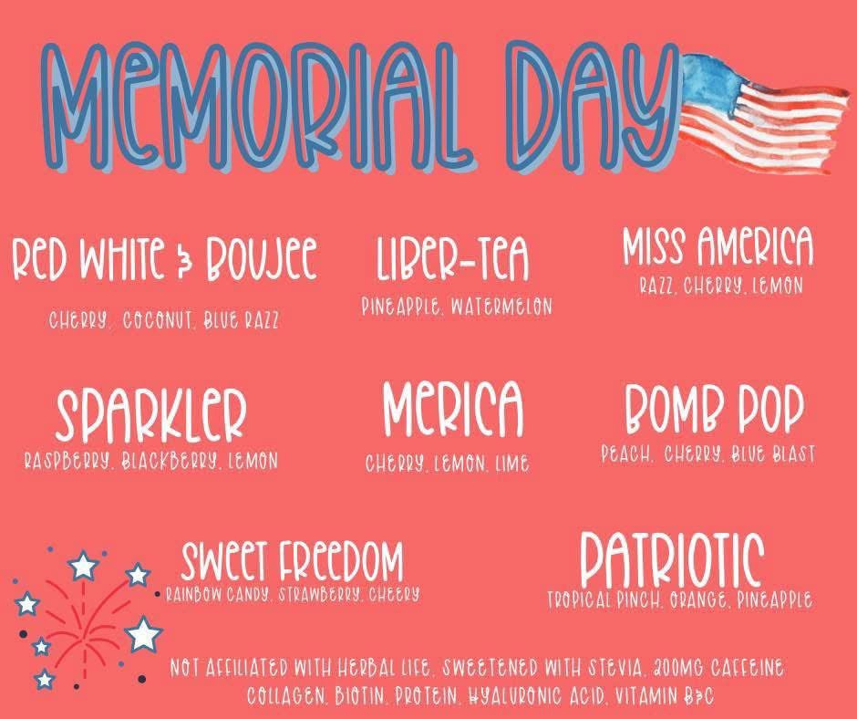 Mystery Patriotic Loaded Tea