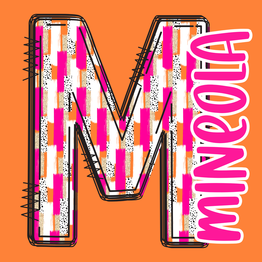 Paint Stroke Spirit Initial Graphic Tee