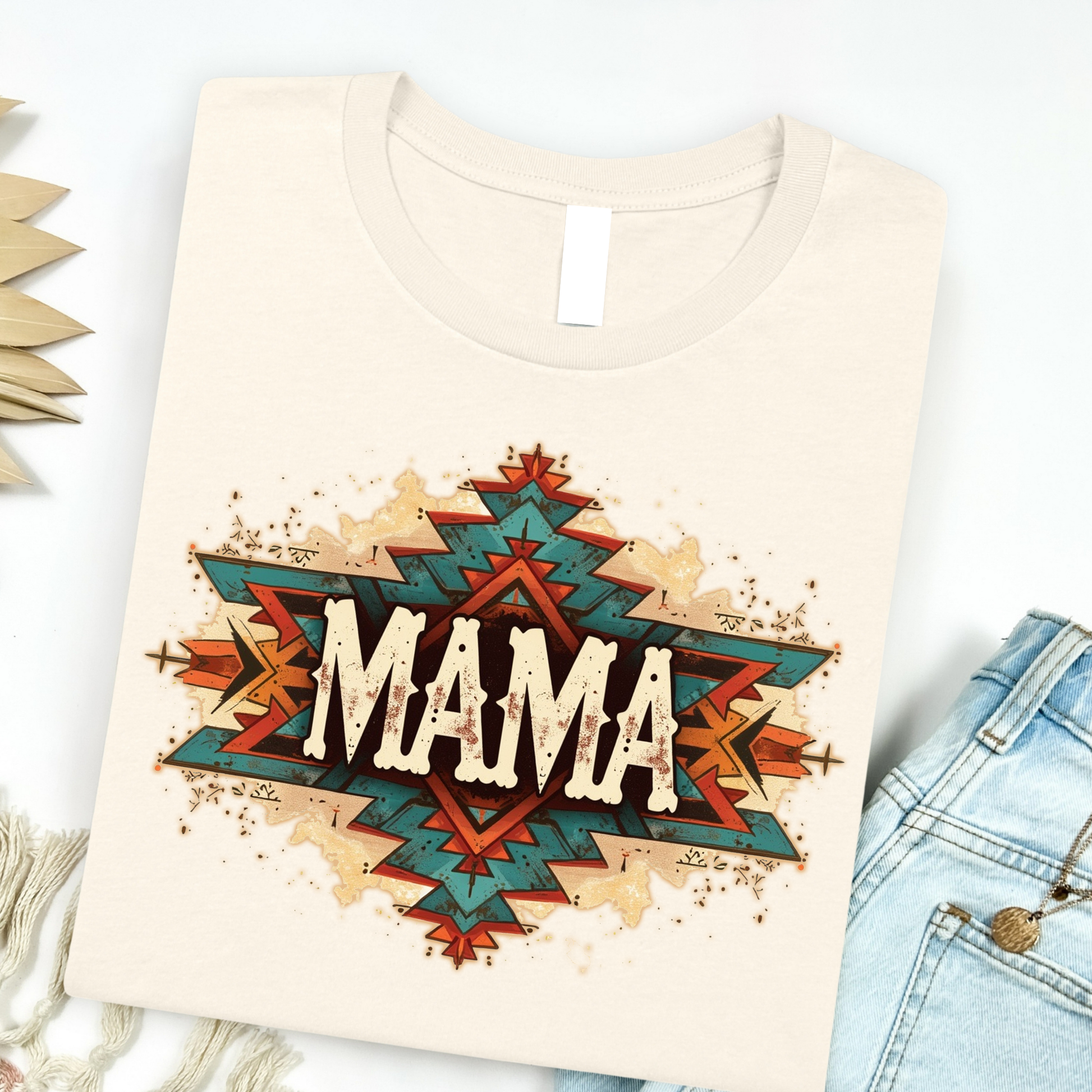 Western Aztec Mama Graphic Tee