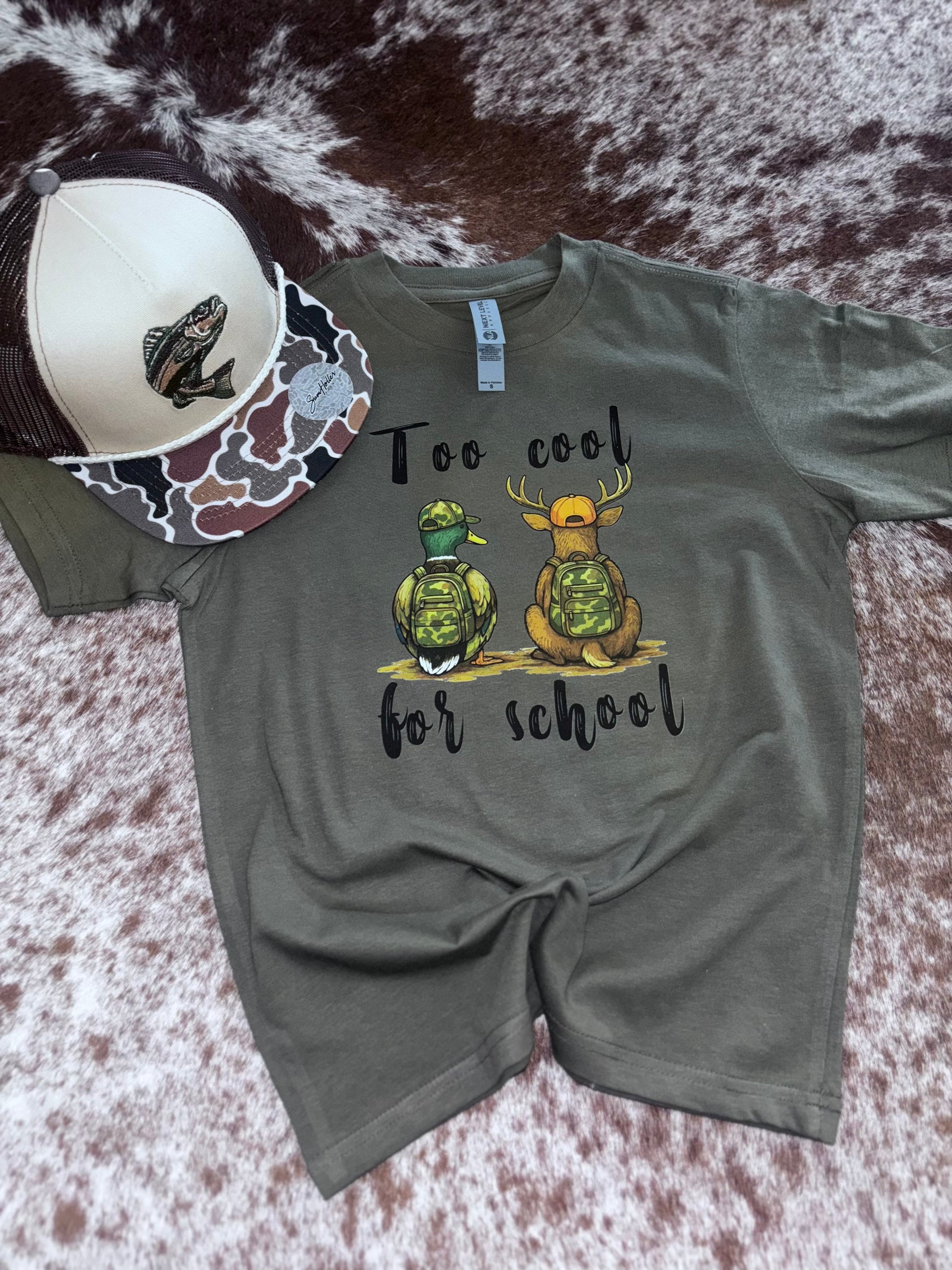 Too Cool For School Graphic Tee