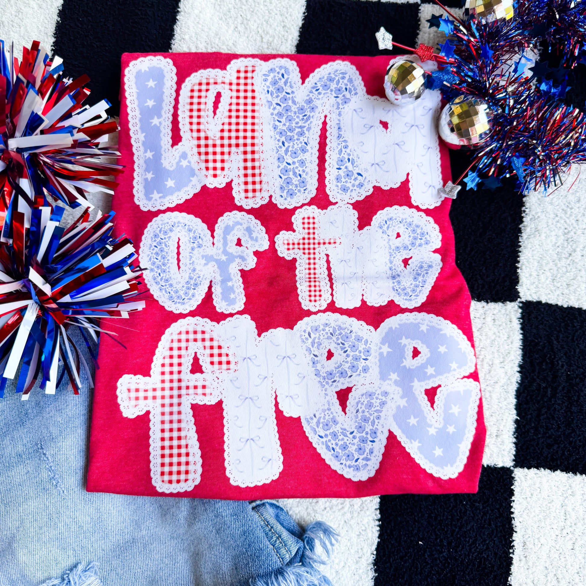 Land Of The Free Graphic Tee