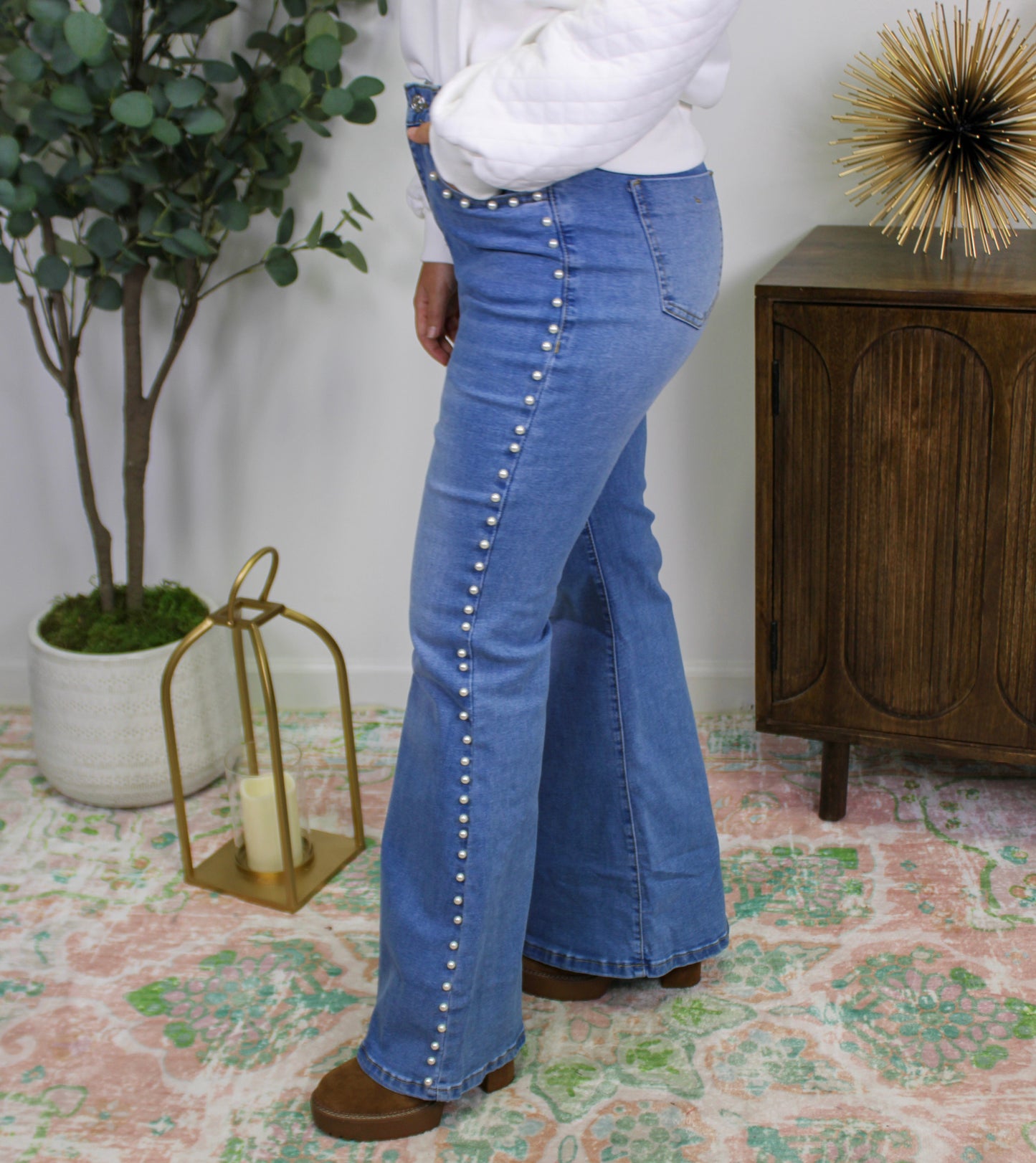 Pearl Flare Jeans RTS