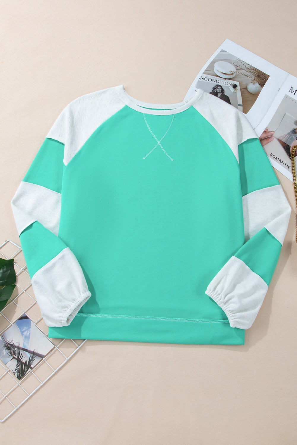 Colorblock Plus Size Top LT