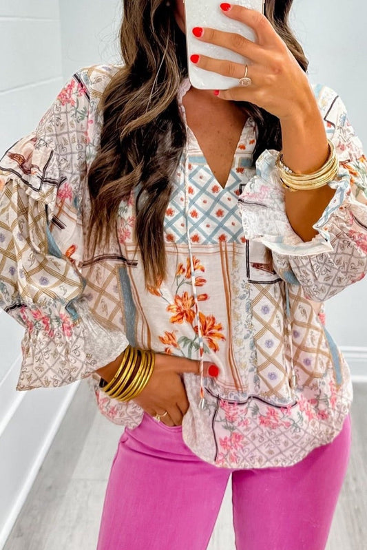 Boho Floral Blouse LT