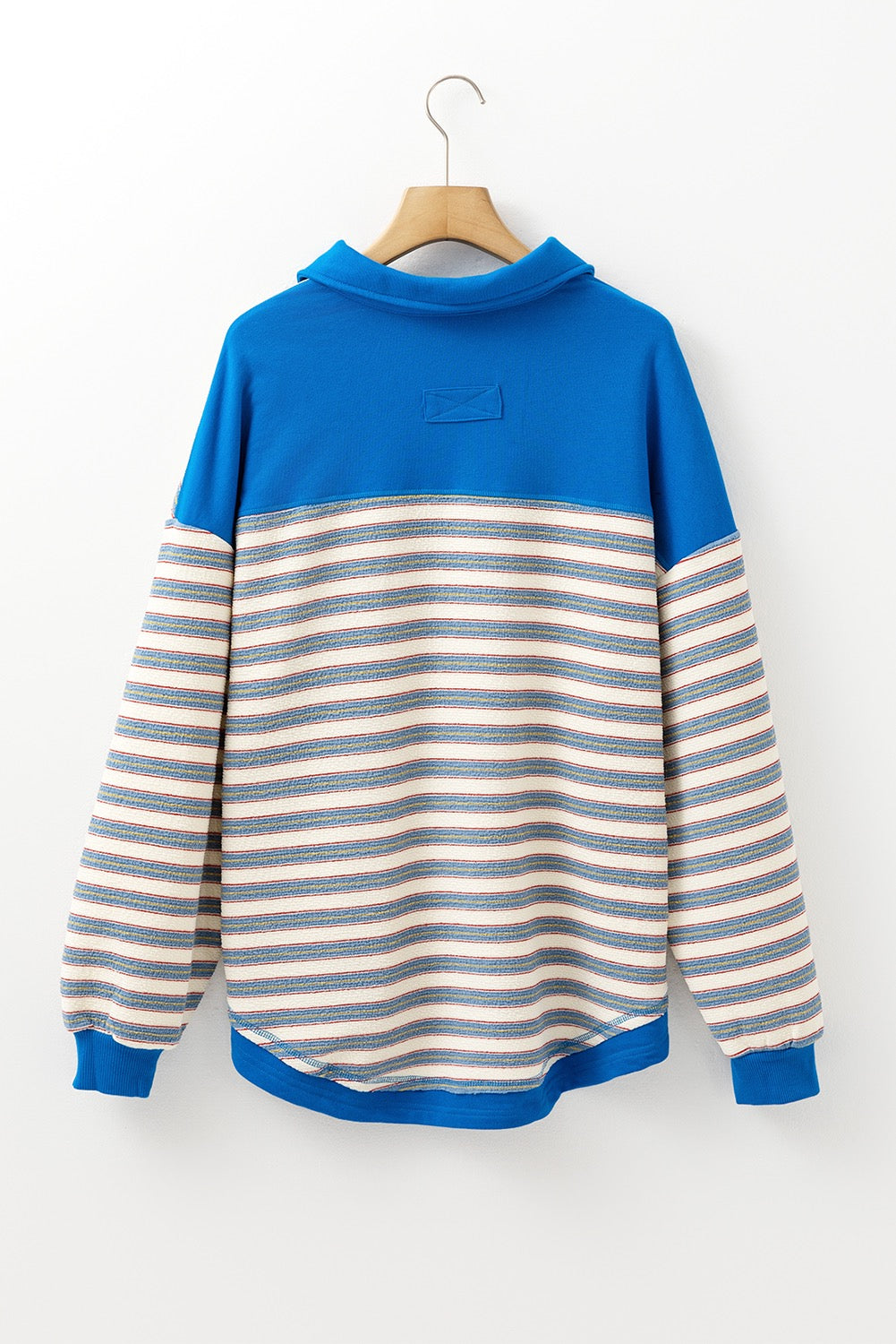 Blue Striped Pullover LT