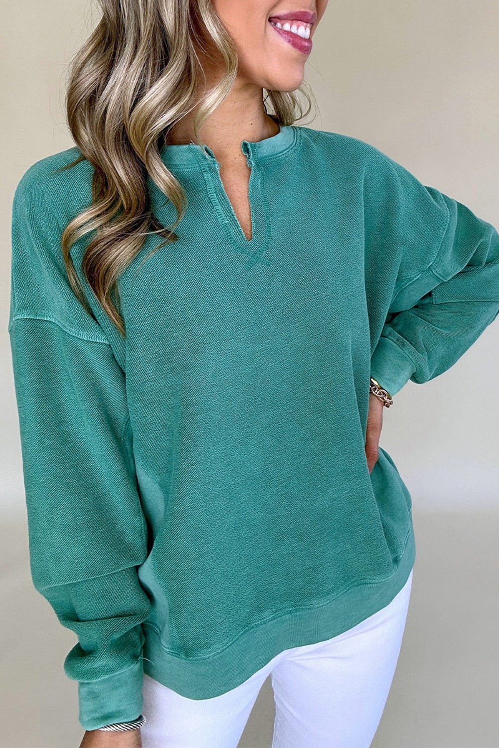 Teal Pullover LT