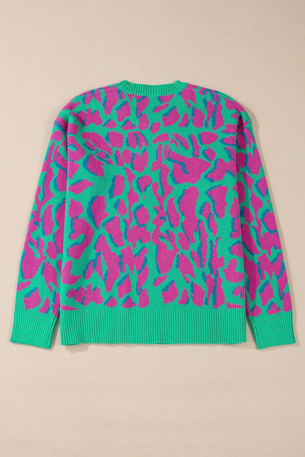 Green Leopard Sweater LT