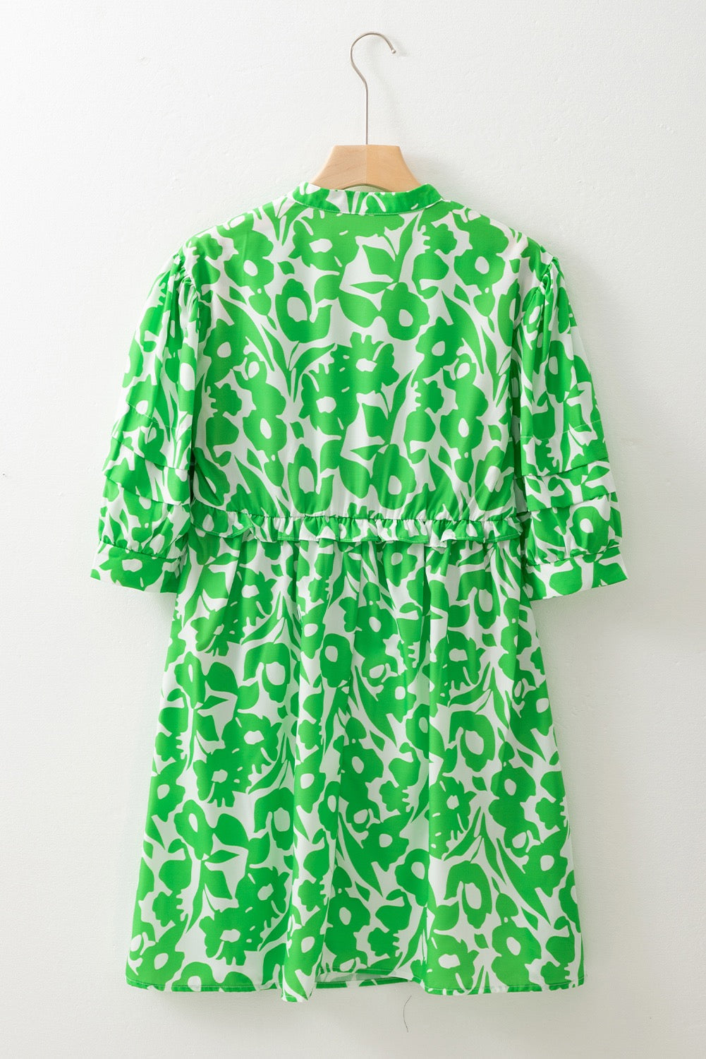 Green Floral Dress LT