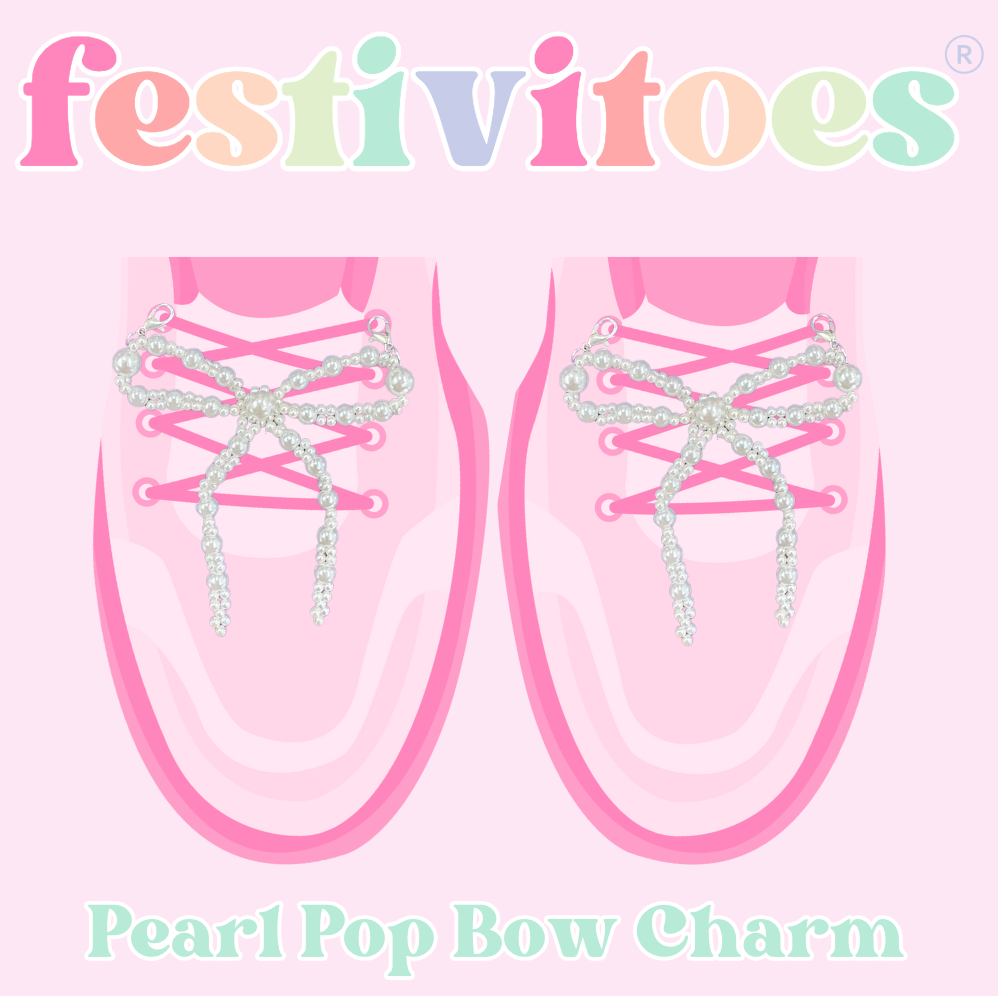 FestiviToes Bow Shoe Charm Sets