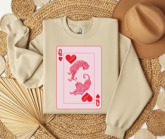 Queen Of Hearts SWEATSHIRT.